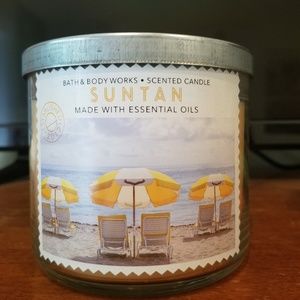 Bath and Body works Suntan candle